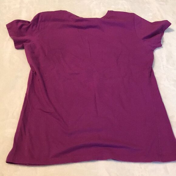 NIKE Slim Fit Purple T-Shirt - Size Large - Picture 6 of 6